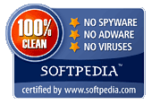 100% Clean - Certified by Softpedia